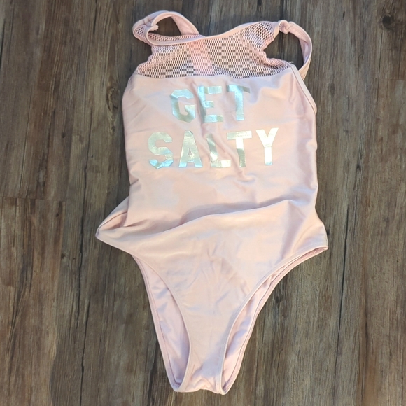 Forever 21 size small pink swimsuit - Picture 1 of 3